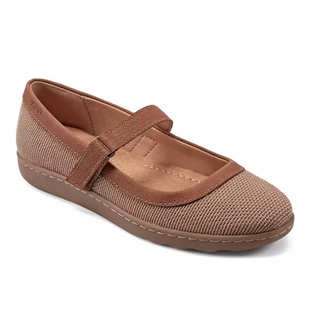 Earth Lorali Neutral Mary Jane Shoes NIB